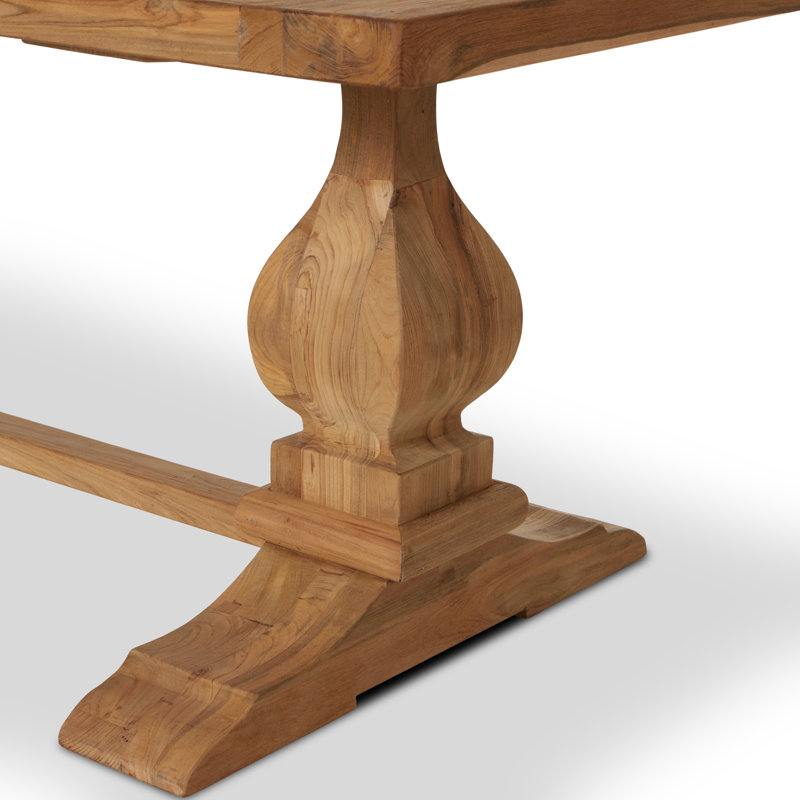 Novell Outdoor Dining Table-111"-Natural