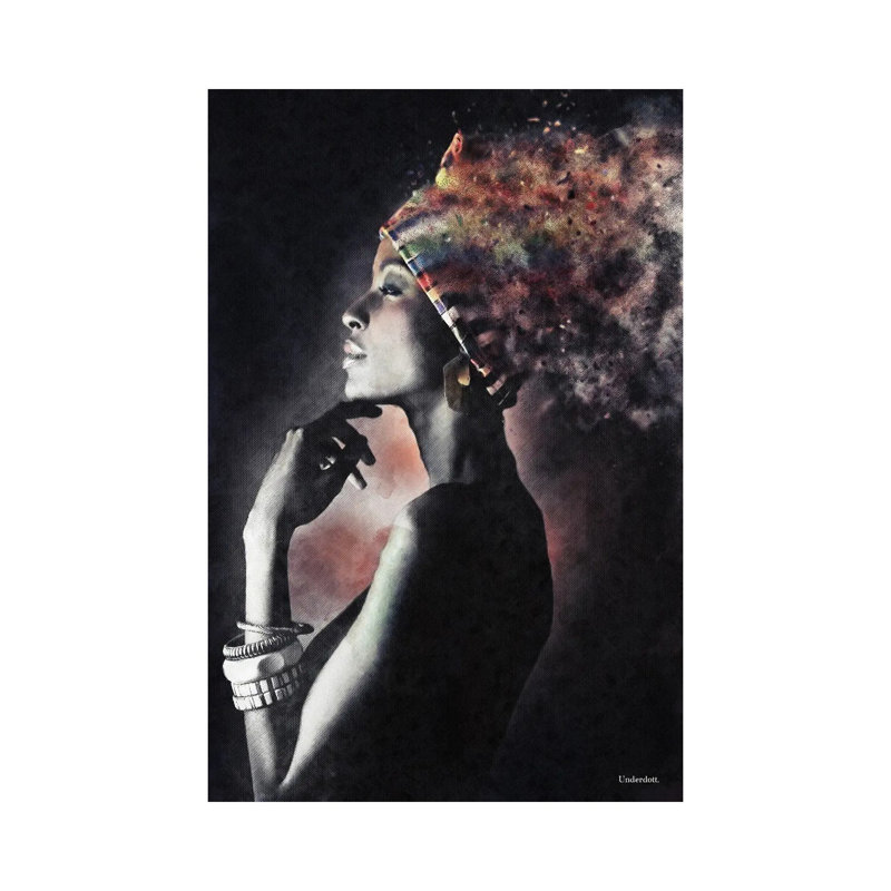 Should I by Underdott Art - Wrapped Canvas Print, 66.04 cm H x 45.72 cm W x 1.91 cm D