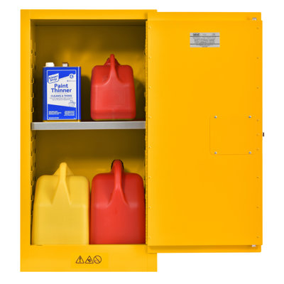 Counter Height Paint and Ink 44"" H x 23"" W x 18"" D Safety Cabinet -  Sandusky, SC16F-P