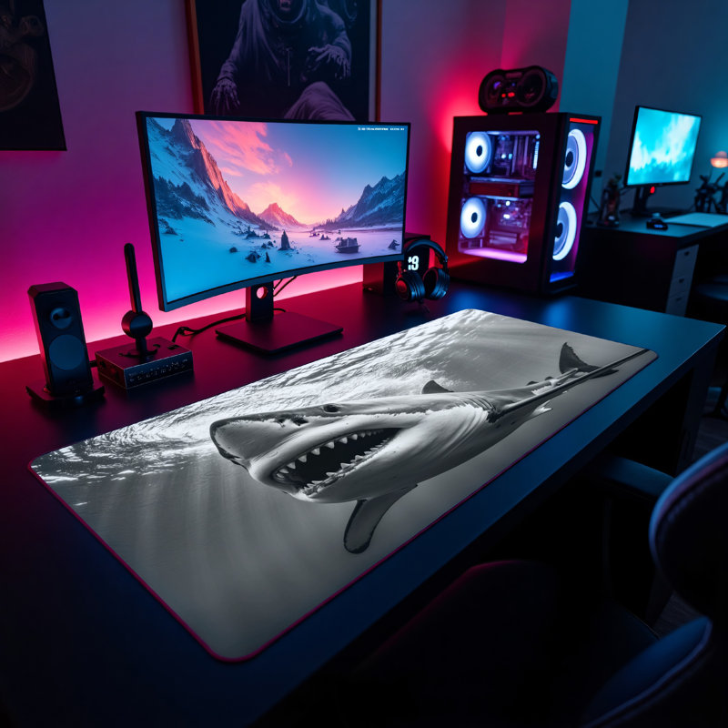 Polyester Desk Pad, 23.6x13.8