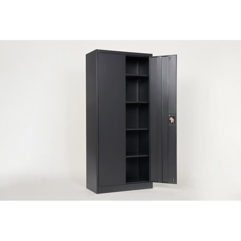 Armoire de rangement verrouillable en acier