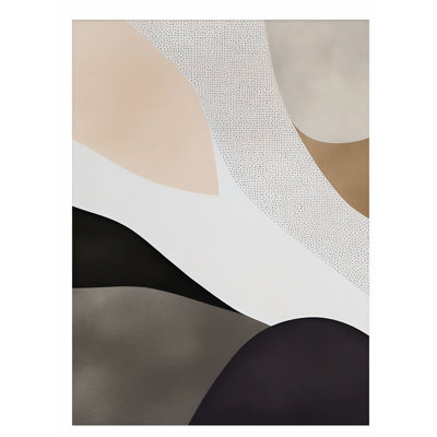 Abstrait abstrait minimaliste scandinave de style Mid-Century III