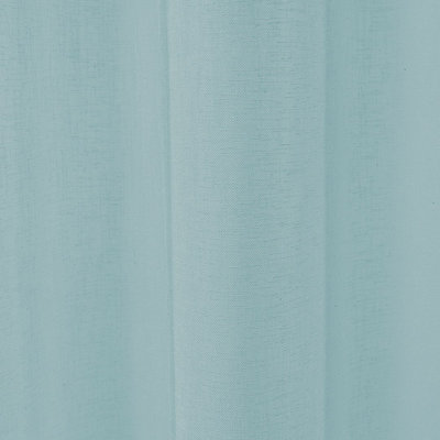 Panneau simple extra long et extra large en faux lin