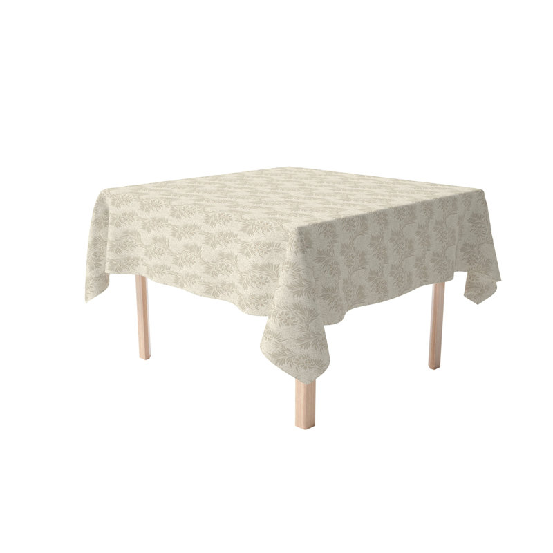 Fabric Textile Products, Inc. Square Tablecloth, 100% Cotton, Floral 70