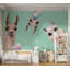 Adhésif mural pelez et collez enfants - lamas fous-597914097