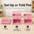 Storage Cubes with Clear Windows, Set of 6 Fabric Bins, Foldable Basket Boxes for Closet, Cubby Shelf & Cube Storage Organizer-105590189