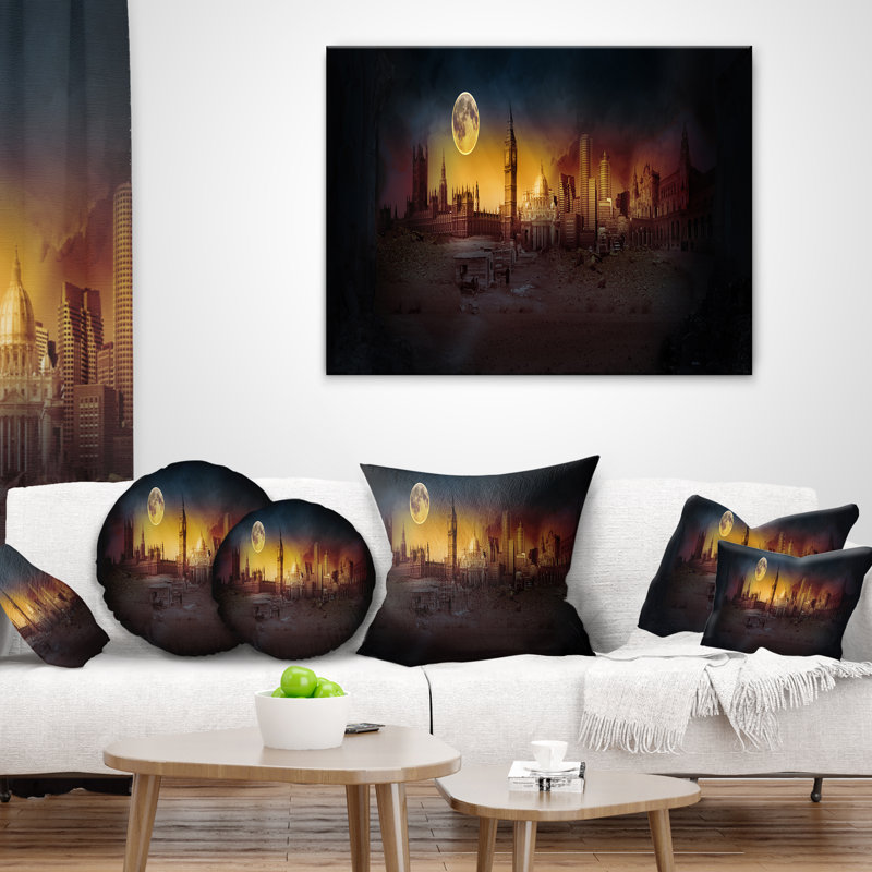 Coussin décoratif Schaer, 16 po x 1 po, Coussin décoratif