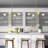 Jeffries 4 - Light Steel Dimmable Modern Linear Chandelier-144215124