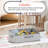 Ebern Designs 3 Pack Collapsible Trapezoid Storage Bins Bin-997250267