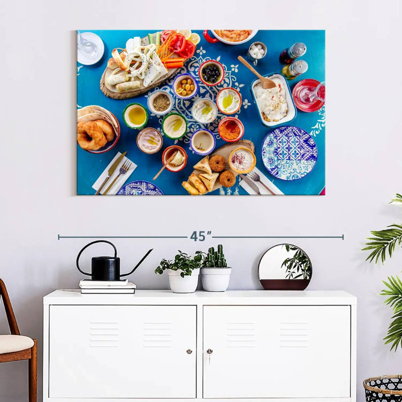 Yarlin Turkish Feast, 26" H x 39" W