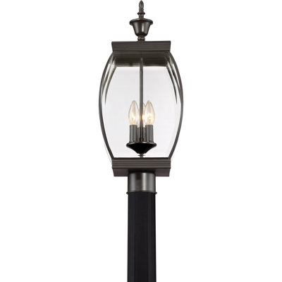 Tête de lanterne à 3 lumières H 22 po Pihu