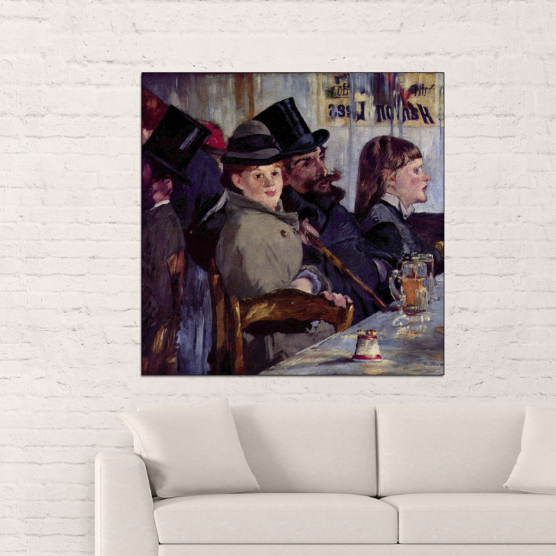 Edouard Manet - Wrapped Canvas Painting, 100cm H x 100cm W x 1.8cm D