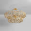 Lustre Maybrook en feuille d'or rétro-112620969-112620971