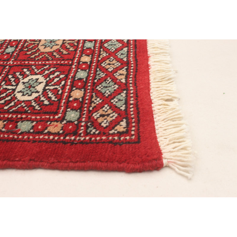 Tapis unique en laine noué à la main nouvel âge 3 pi x 4 pi 11 po Peshawar