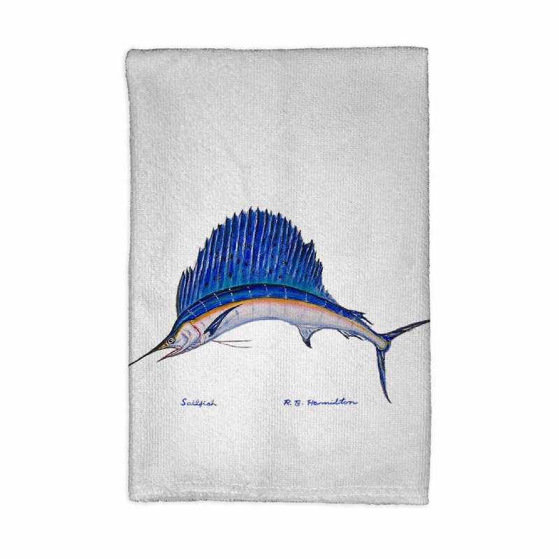 Serviette de thé sailfish