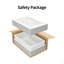 Évier de cuisine de ferme en argile réfractaire L 30 po x l 20 po avec accessoires Fireclay