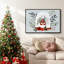 Snow Globe Village Collection A, reproduction d'art sur toile-888975628-888975629