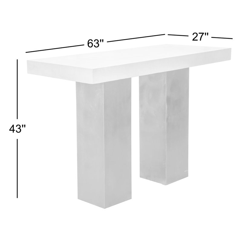 Lithic Outdoor Bar Table