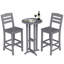 Ensemble de bar d'extérieur en PEHD pour 2 personnes-437373213