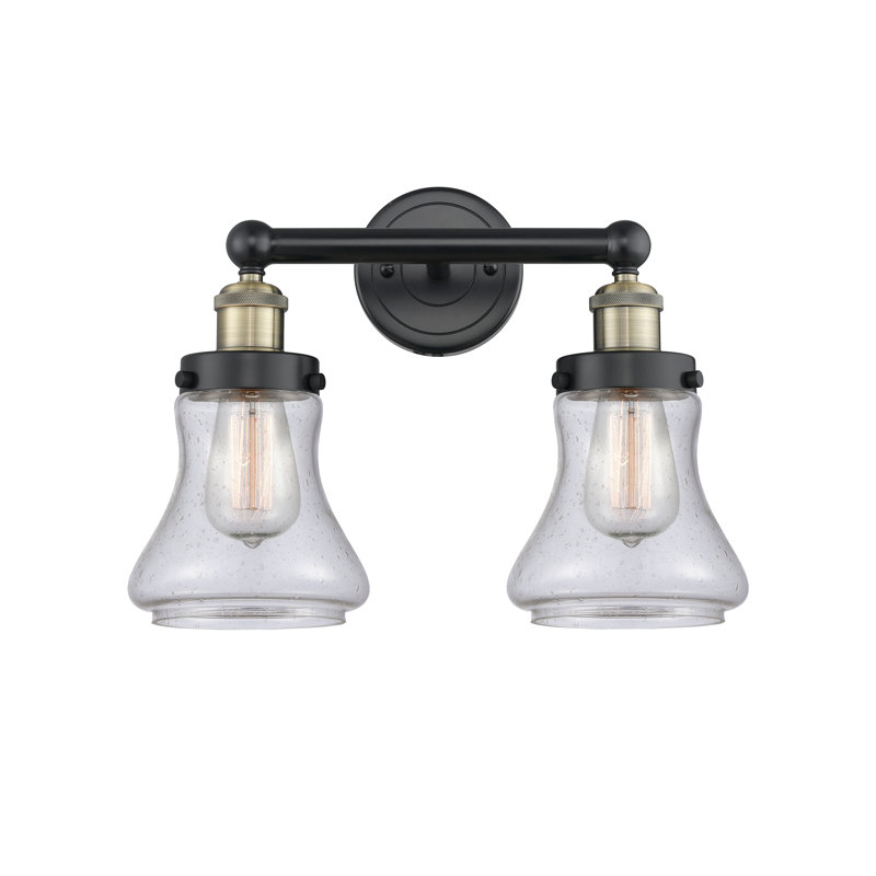 Asadbek 2 - Light Dimmable Vanity Light, Mercury, Black Antique Brass