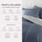7-Piece Reversible Bedding Bundle - Solid Comforter and Patterned Sheet Set-99311811-99311803