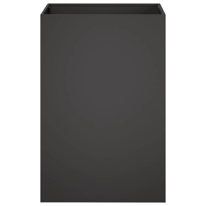 Planter, 75cm H x 40cm W x 40cm D, Black, 2