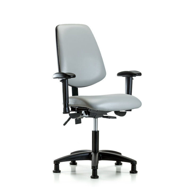 Chaise de travail Roxana, Colombe, Patins, Inclus