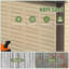 Abri de jardin en résine avec plancher, 2,4 m de large x 1,8 m de profondeur-129439387-137907328