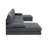 Nenko Upholstered U-Shaped Sectional Symmetrical-521047245