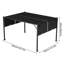 3.95m x 2.95m Steel Pergola-1463900233
