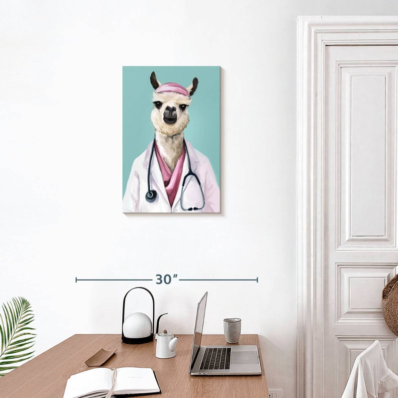 Doctor Llama, H 24 po x l 16 po