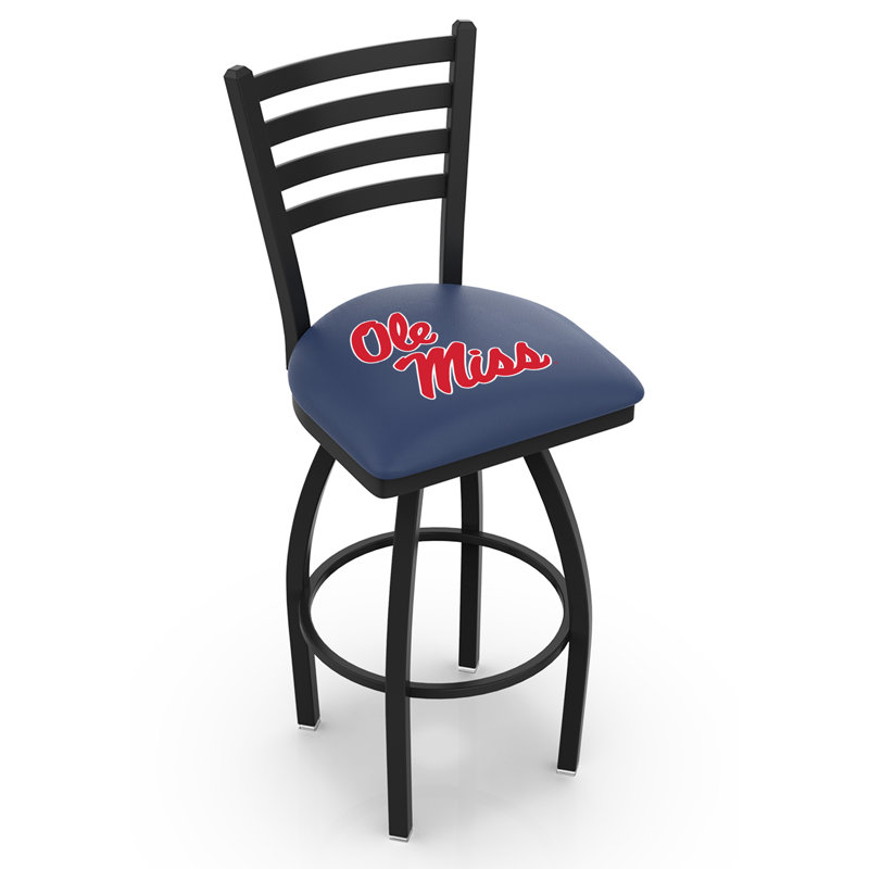 NCAA Swivel 30" Bar Stool, Ole Miss Rebels
