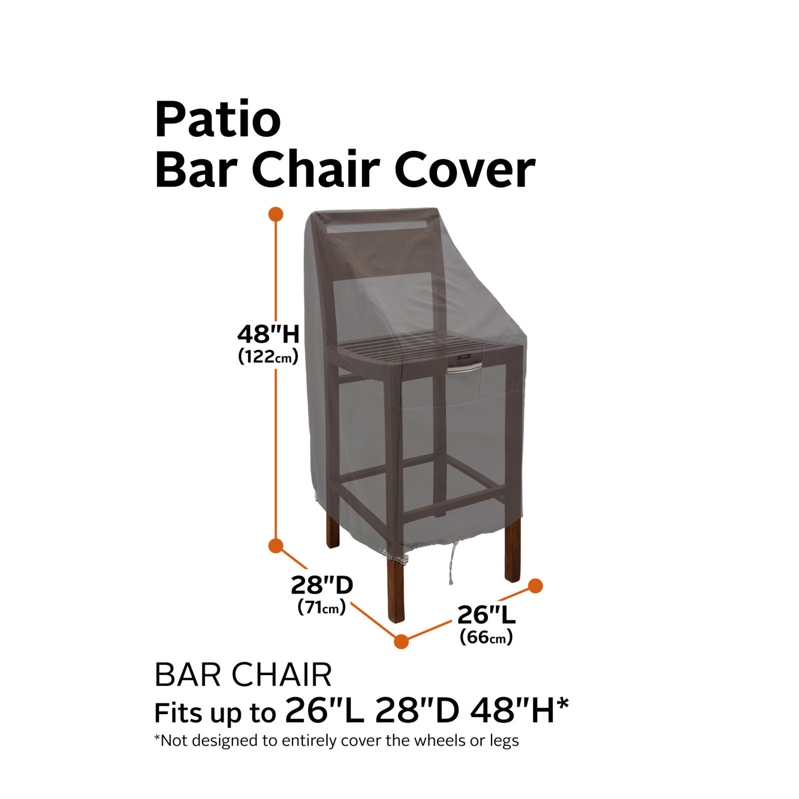Jaylon Outdoor Patio Chair Cover