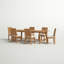 Ensemble repas d'extérieur 7 pièces Modway Marina-1480505310