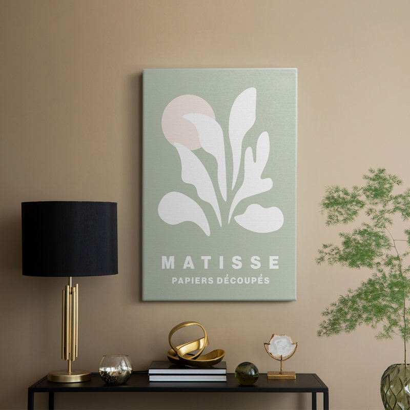 Matisse CCLXV III, reproduction d'art encadrée Cavas, H 18 po x l 12 po