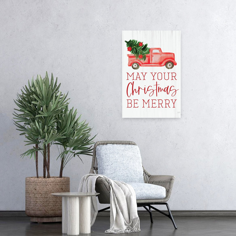 May Your Christmas Be Merry, H 24 po x l 16 po