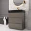Ensemble de meuble-lavabo simple 29,9 po avec surface solide Codero-1182259289-1182259294