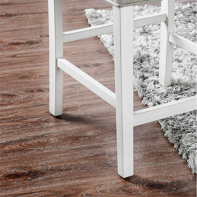 Ensemble de chaises de salle à manger à hauteur de comptoir 2 pièces.