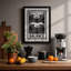 Balance in Symmetry Minimalist - Framed Print-448178334-448178335