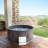 MSPA 120 Volt Vinyl Round Inflatable Hot Tub