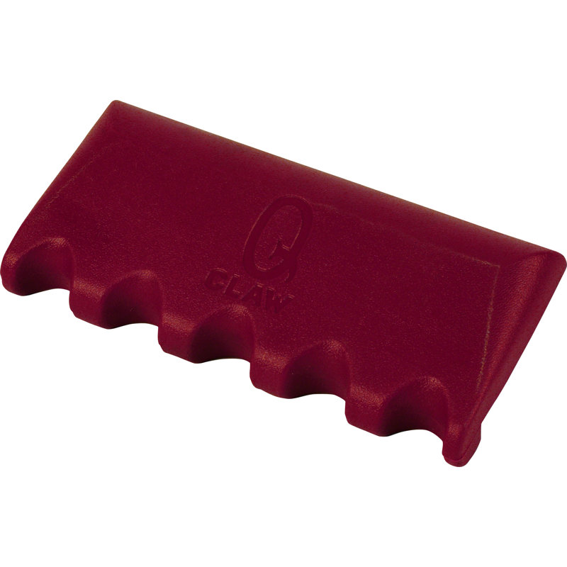 Q Claw 5 Pool Cue Holder, Wine