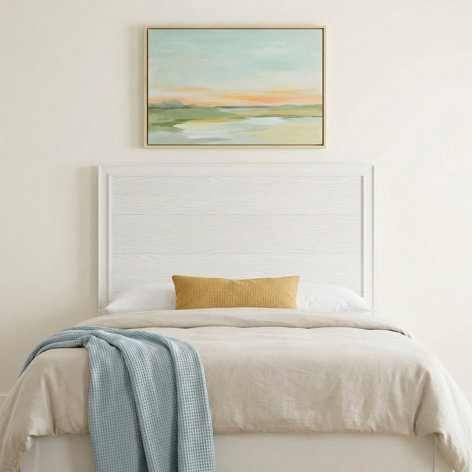 Lana Oak Headboard, Queen