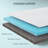 Lincolnville 3 Inch Memory Foam Mattress Topper, Cooling Gel-Infused Bed Topper for Back Pain, Medium Firm Mattress-87928560
