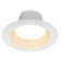 6 in. Canless Integrated LED Recessed Light Trim 2-Way Mounting 650 Lumens Adjustable