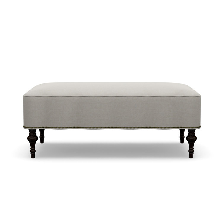 Scalloped Ottoman