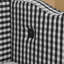 Twin Daybed With Trundle, Black Linen Bed, Wave Pattern, Port, No Box Spring, Rounded Corners, Quick Setup Multifunctional Upholstery, Design, Charging Corners For , Simple Assembly