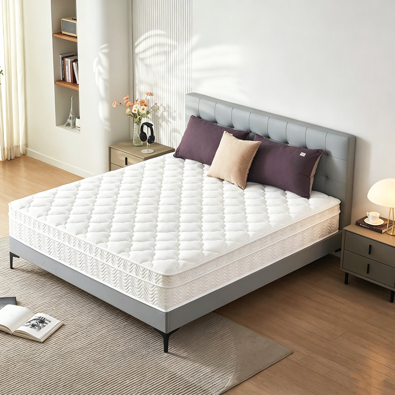 28cm 9-Zone Memory Foam Pocket Sprung Mattress, Small Double(120x190x28cm)