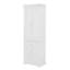 Armoire de rangement autoportante pour salle de bain avec 2 portes, tablette réglable et 3 tiroirs-1906357808