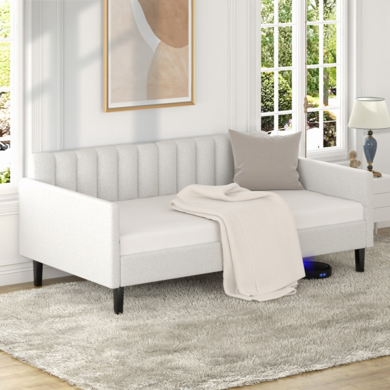 Lit simple standard Chalda, Crème