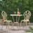 NASSAU CAST 3PC BISTRO SET